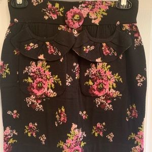 Beautiful Moth mini skirt sz 4